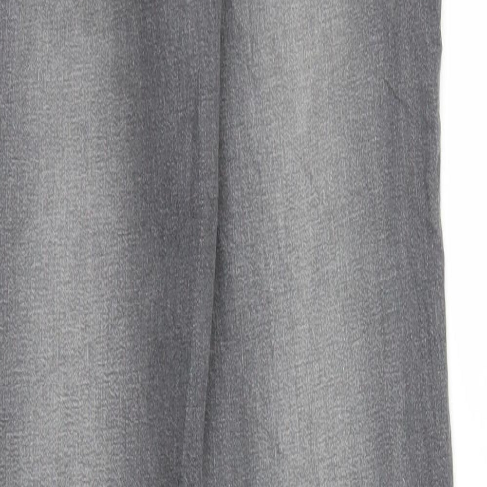 Gina Womens Grey Denim Straight Jeans Size 6 L31 in