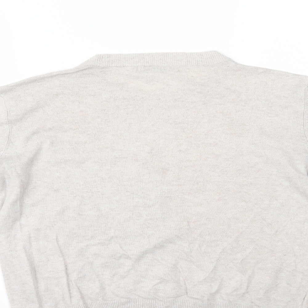NEXT Womens Beige Basic Blouse Size 14