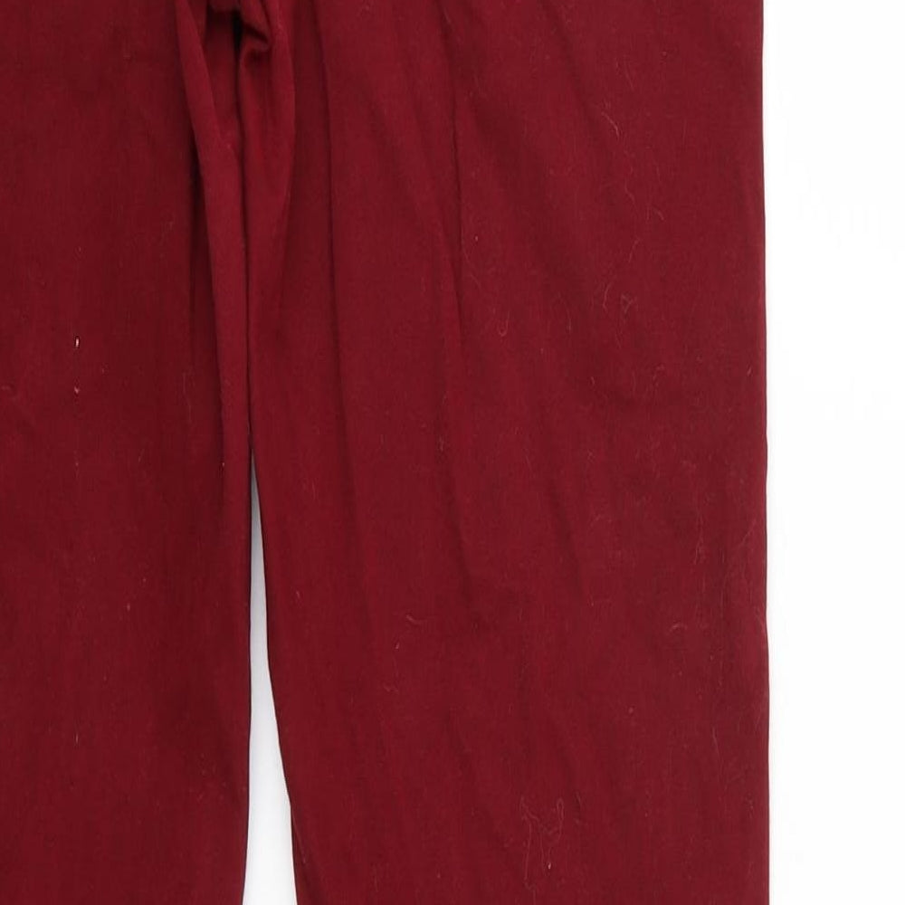 yesyes Womens Red Skinny Jeans Size 10 L31 in