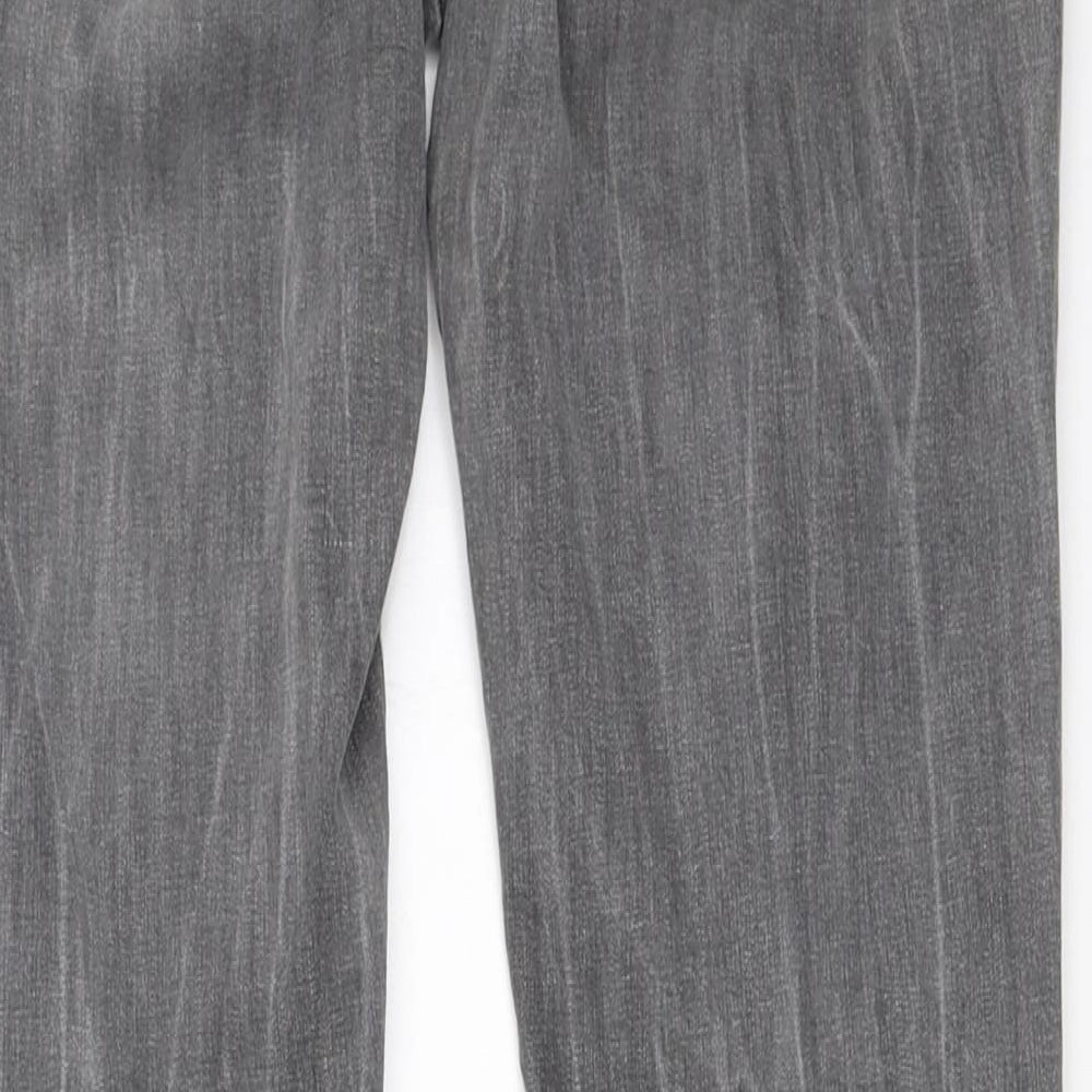 Mango Womens Grey Skinny Jeans Size 40 L28 in