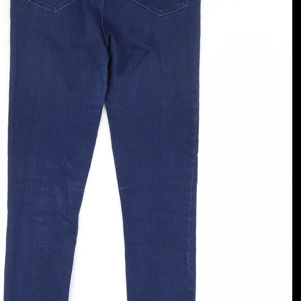 George Womens Blue Denim Skinny Jeans Size 12 L30 in