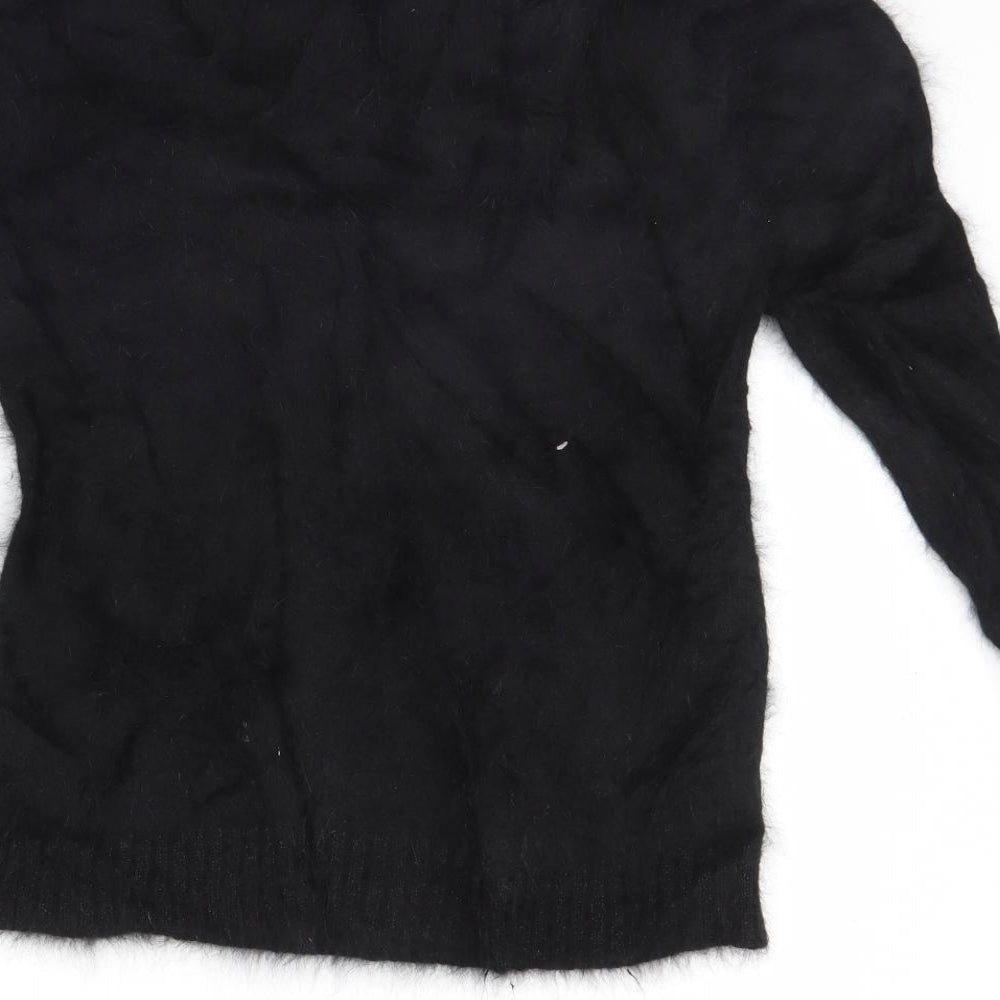 Untitled Womens Black Pullover Jumper Size L