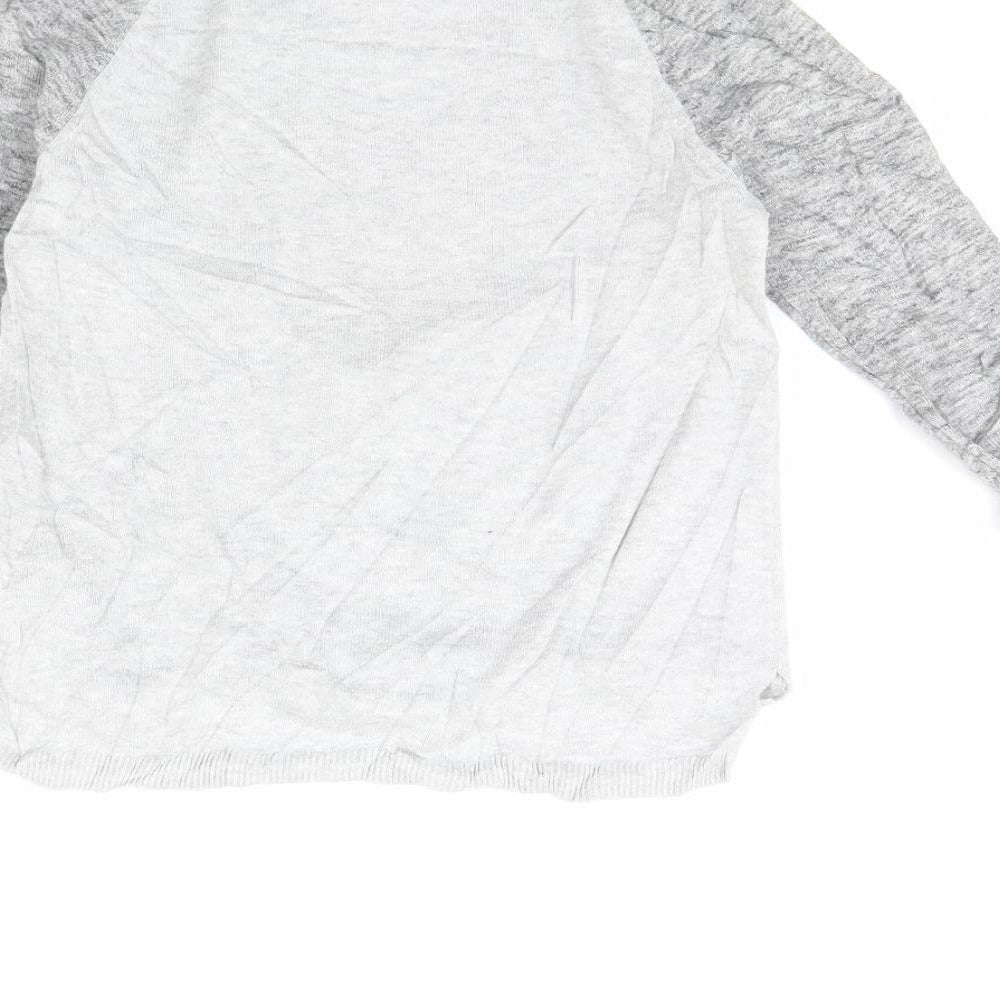 Gap Girls Grey Pullover Jumper Size S - Daisy duck