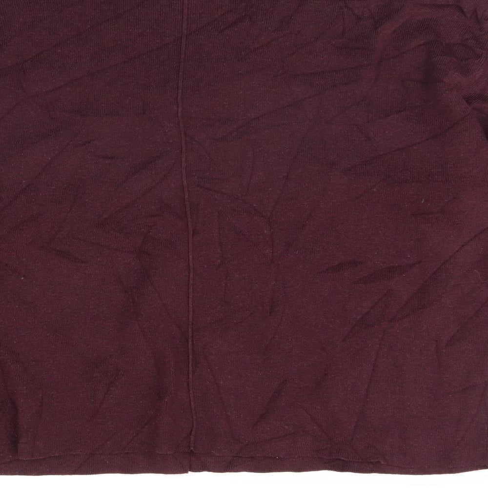 Concious Womens Purple Pullover Jumper Size M