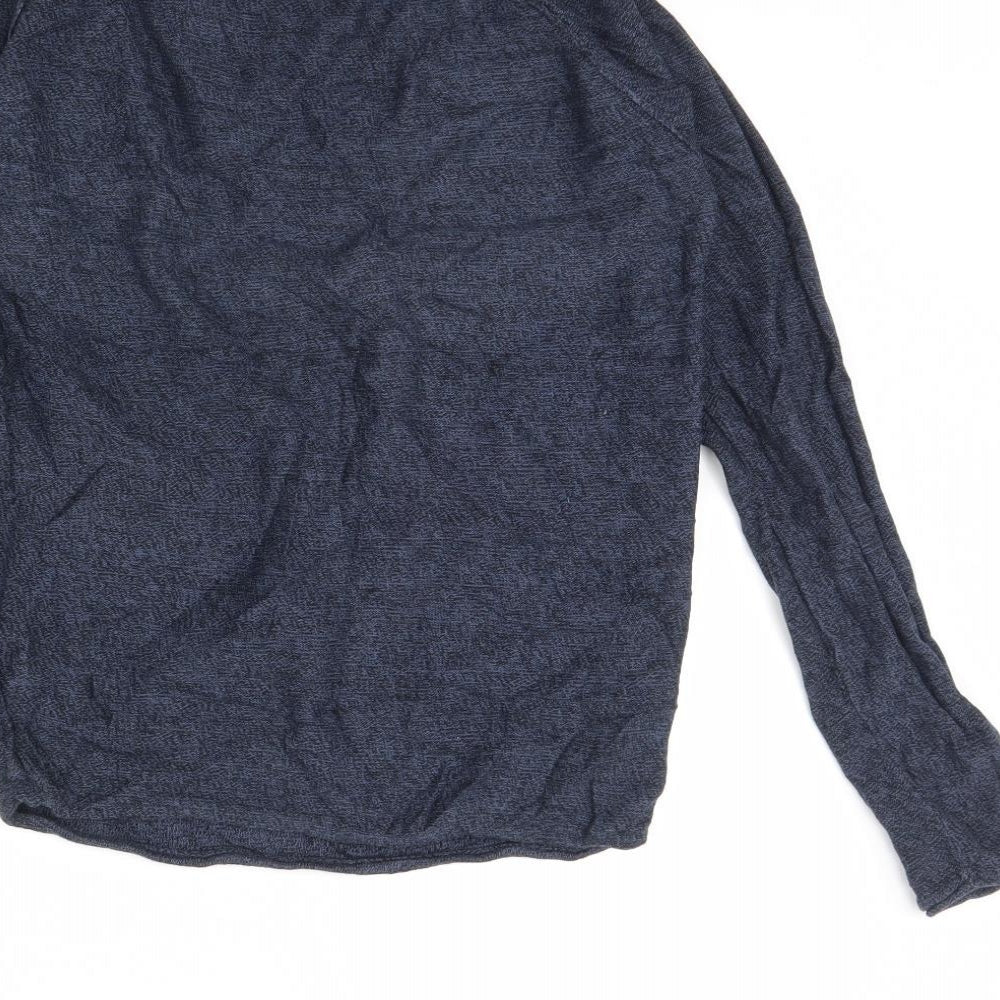 Cedarwood State Mens Blue Pullover Jumper Size XS