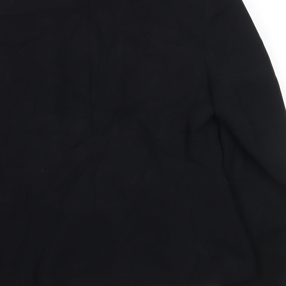 Principles Womens Black Jacket Blazer Size 10