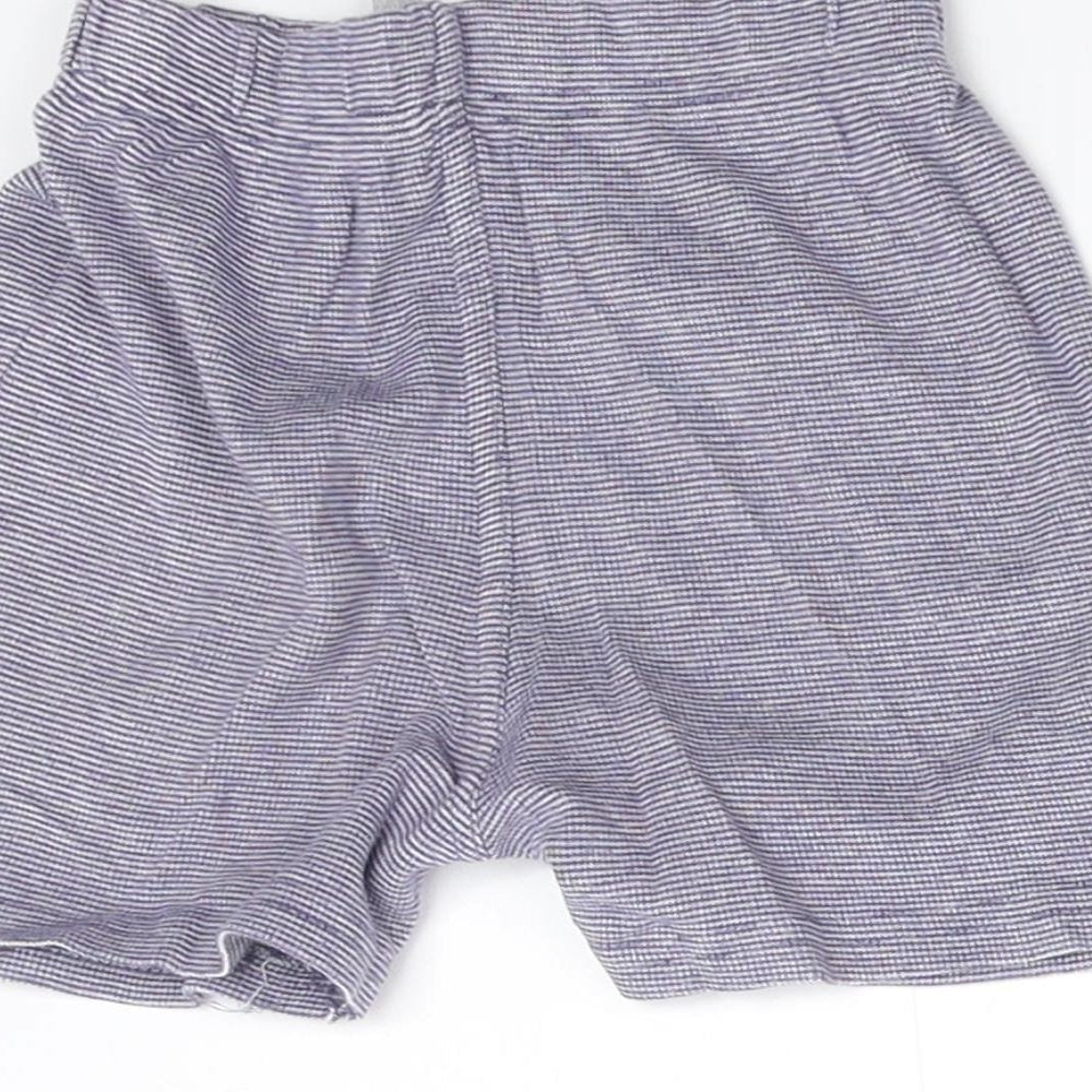 George Baby Blue Striped Trousers Size 12-18 Months