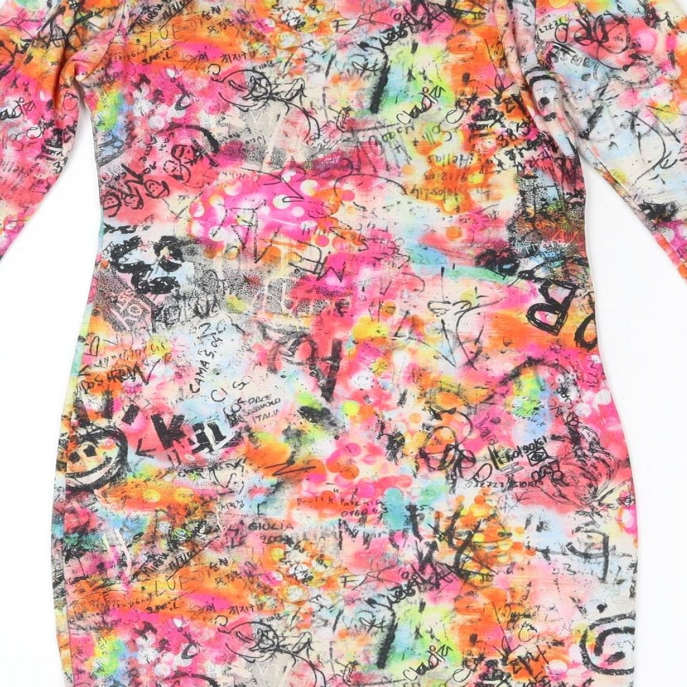 Preworn Womens Multicoloured Bodycon Size S