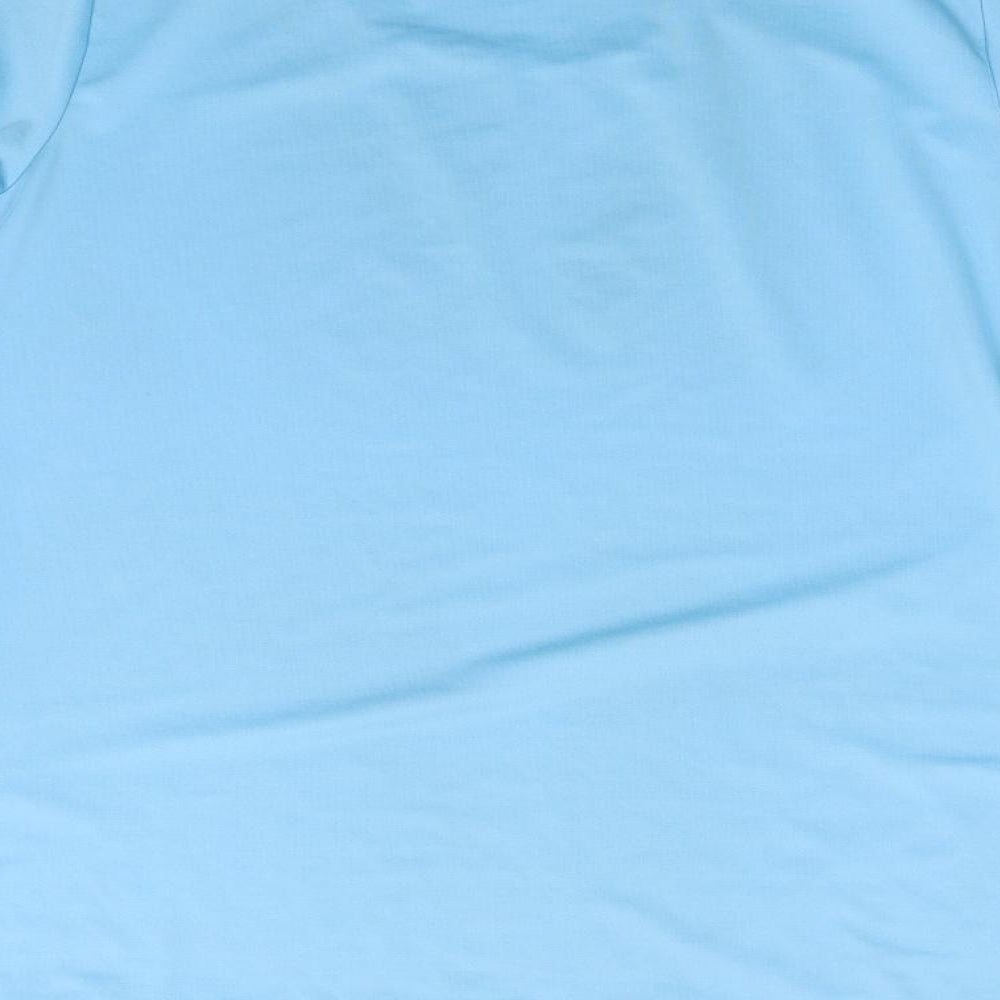 Buinness Boutique Womens Blue Basic T-Shirt Size M