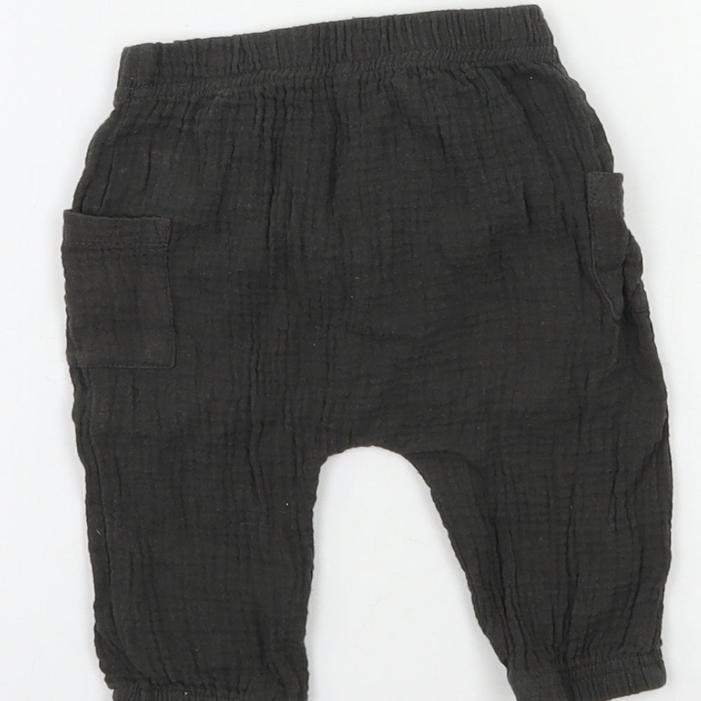 TU Baby Green Jogger Trousers Size 0-3 Months