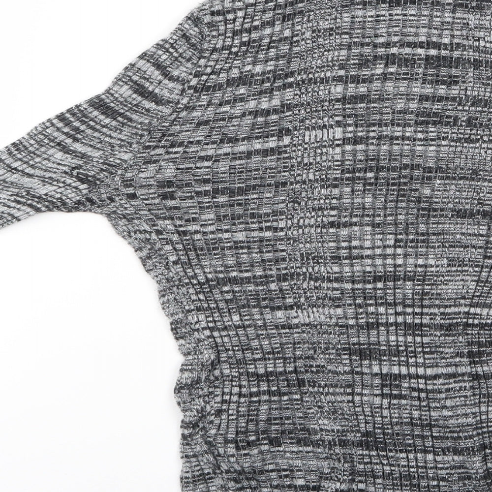 Topshop Womens Multicoloured Houndstooth Pullover Jumper Size 6 - Topshop