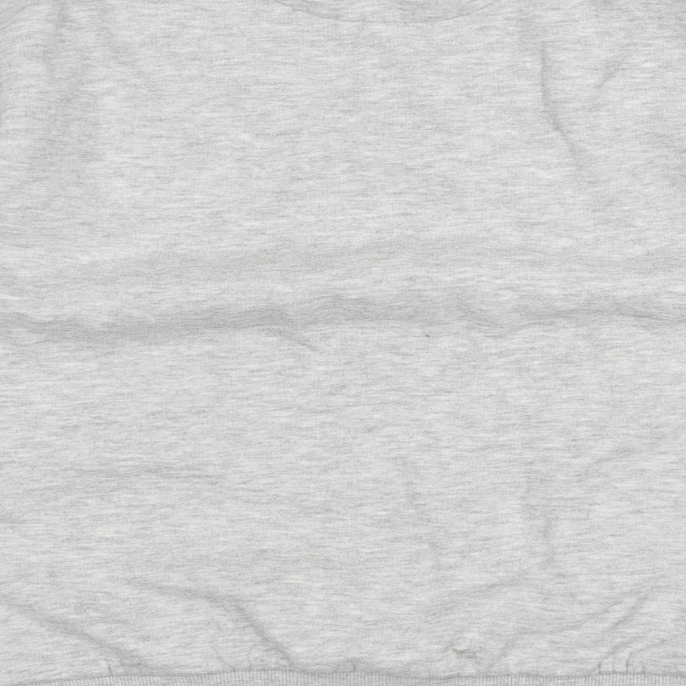 Marks & Spencer Girls Grey Pullover Jumper Size 11-12 Years
