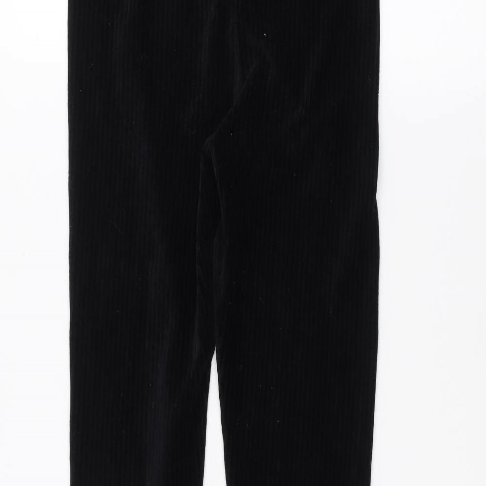 M&Co Girls Black Sweatpants Trousers Size 11-12 Years
