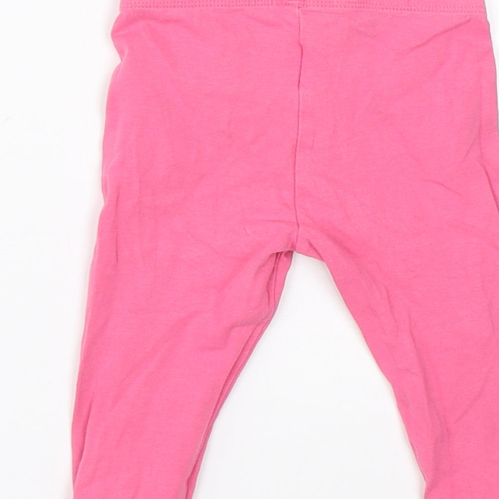 Mothercare Girls Pink Pyjama Pants Size 6-7 Years