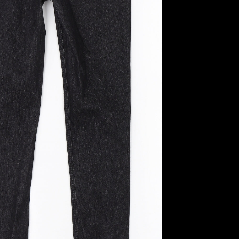Bonita Womens Black Denim Skinny Jeans Size 29 in L26 in