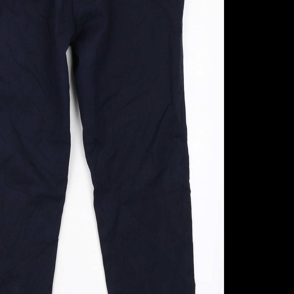 Debenhams Womens Blue Dress Pants Trousers Size 12 L23 in