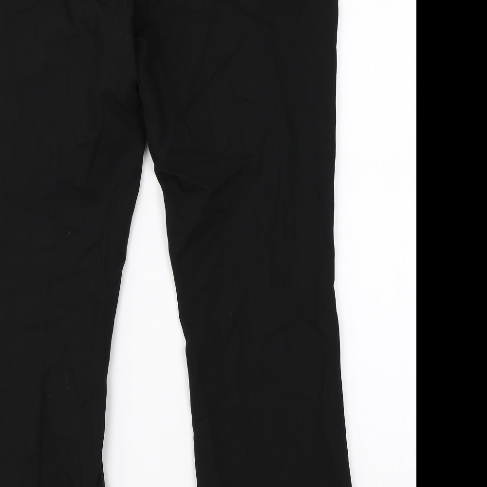 Dorothy Perkins Womens Black Dress Pants Trousers Size 12 L24 in