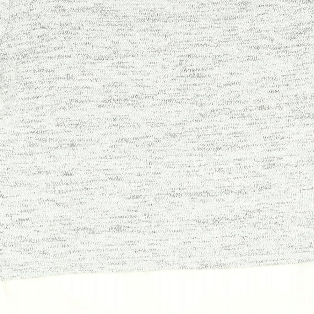 newlook Womens Grey Basic T-Shirt Size 12