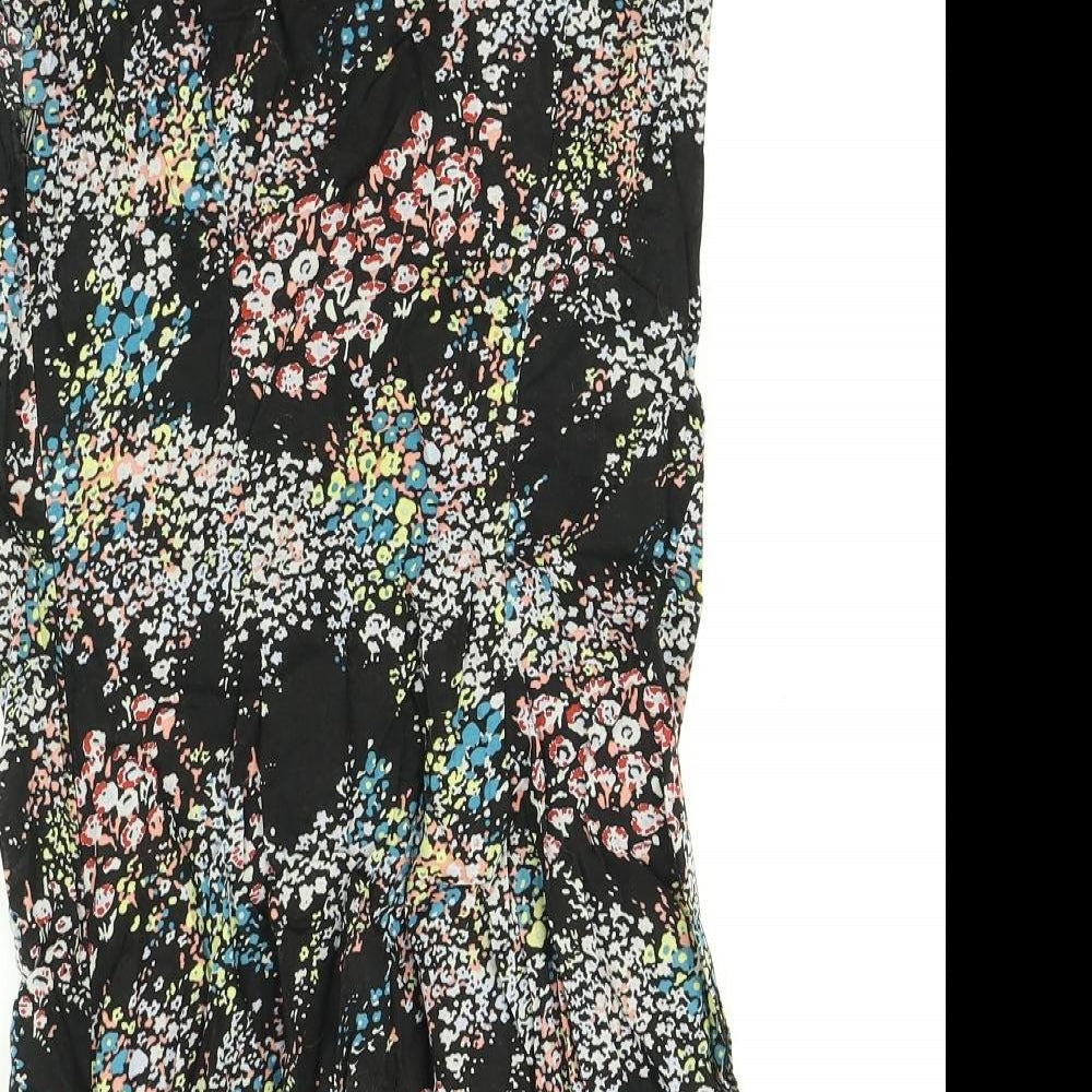 Warehouse Womens Multicoloured Floral Mini Size 10