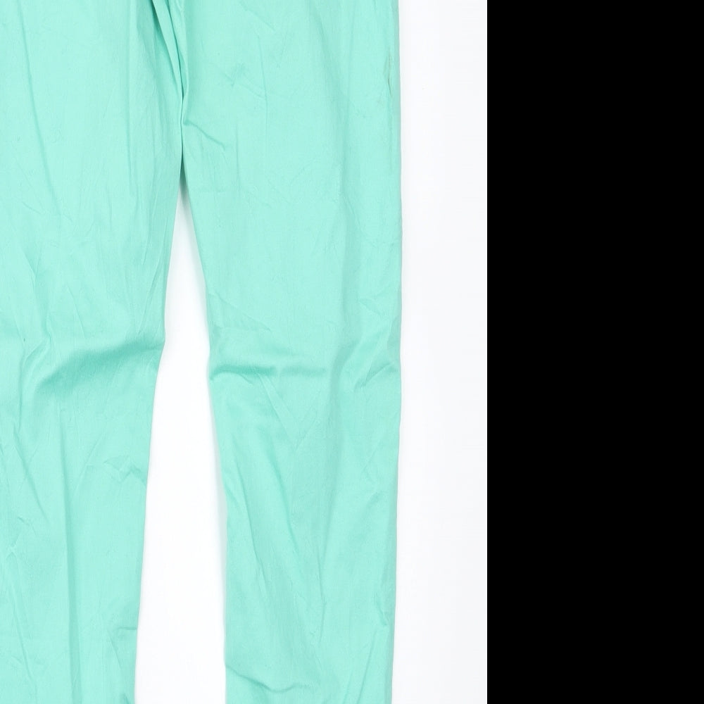 Nado Womens Green Skinny Jeans Size S L27 in