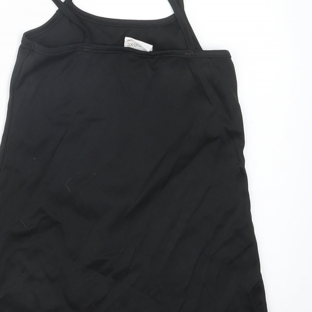 NEXT Girls Black Basic T-Shirt Size 3 Years