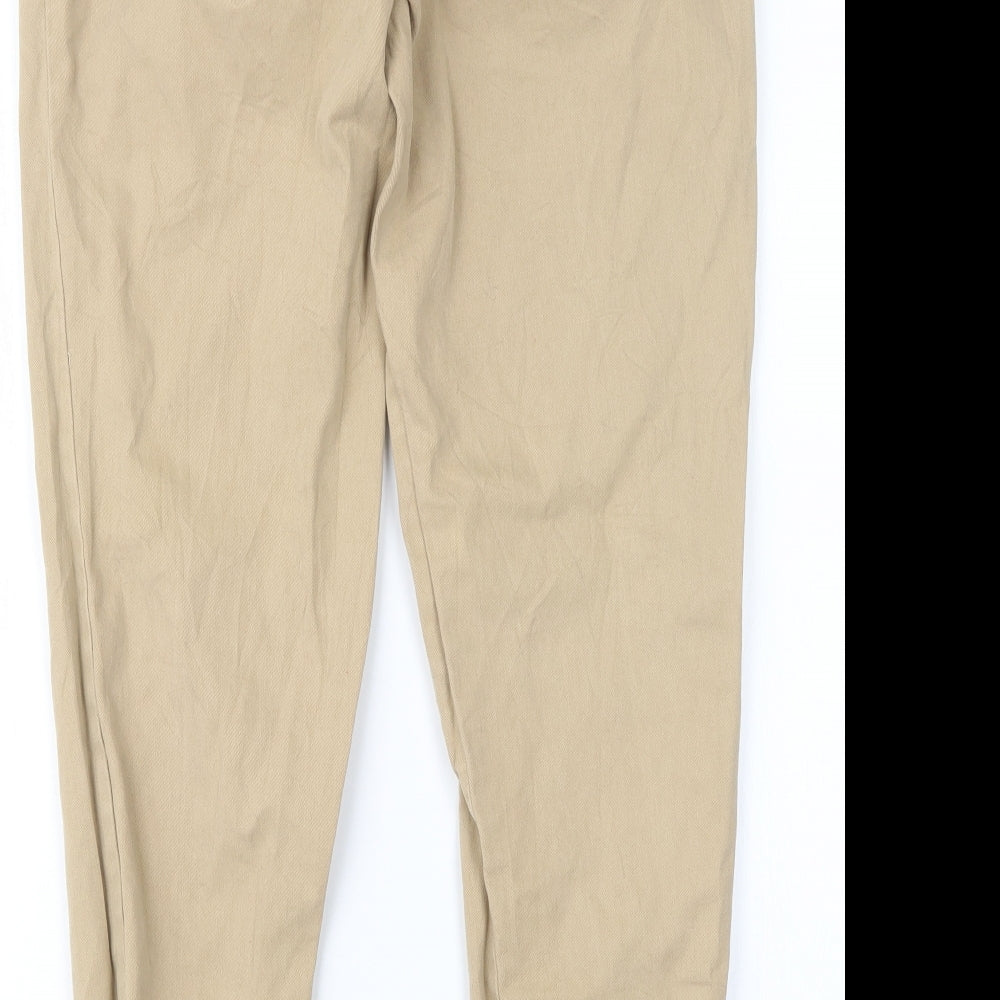 OKAY Womens Beige Straight Jeans Size 31 in L26.5 in