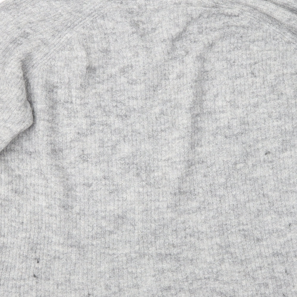 NEXT Womens Grey Knit Pullover Jumper Size M