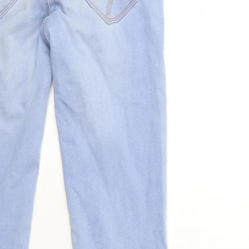 Denim & Co. Womens Blue Denim Skinny Jeans Size 8 L31 in