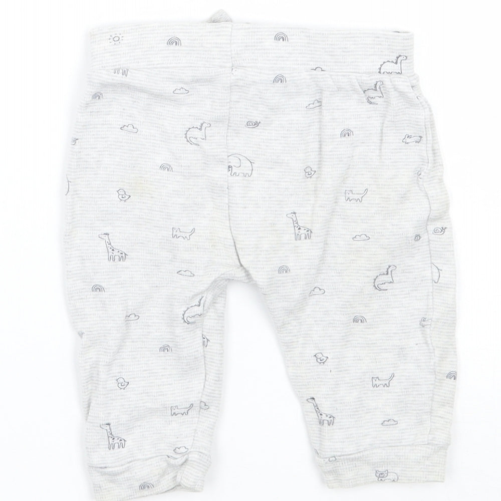George Baby Grey Sweatpants Trousers Size 3-6 Months