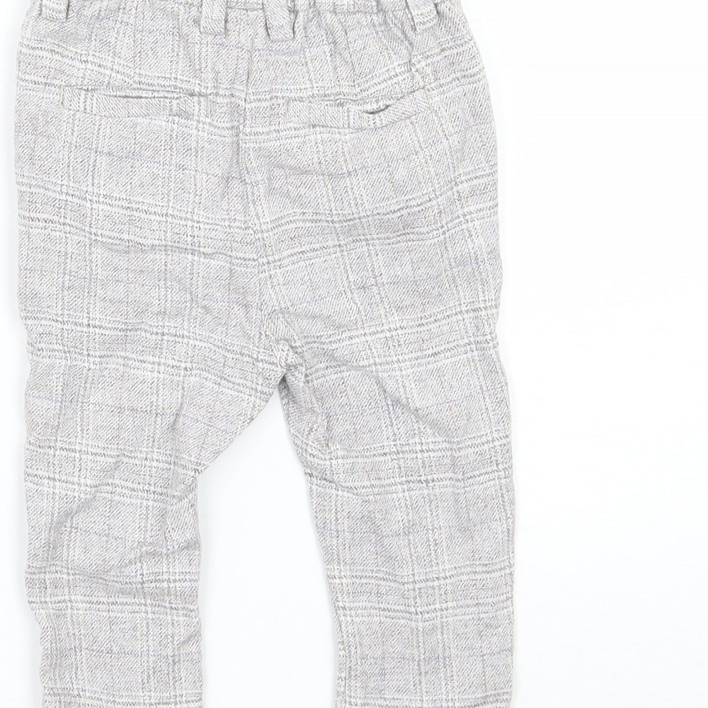 Next Baby Grey Capri Trousers Size 6-9 Months