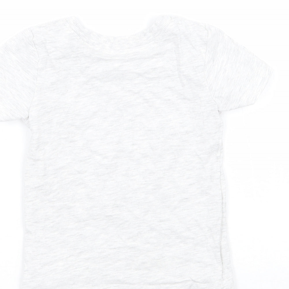George Baby Grey Basic T-Shirt Size 6-9 Months