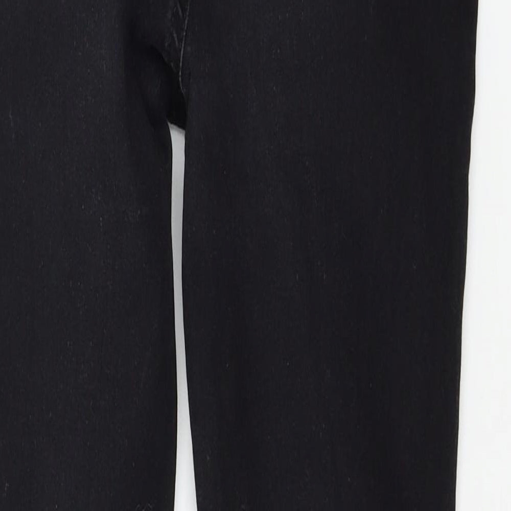 Very Womens Black Denim Skinny Jeans Size 6 L25 in