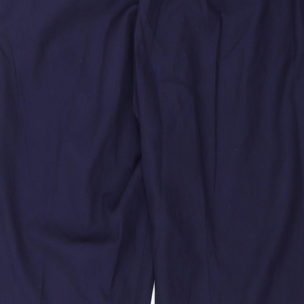 Preworn Womens Blue Trousers Size 30 in L30 in