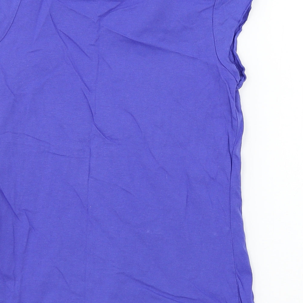 George Boys Blue Jersey Basic T-Shirt Size 10-11 Years