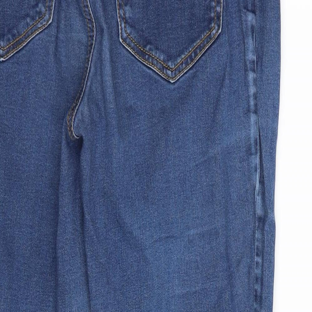 denim and co Womens Blue Jegging Leggings Size 10 L27 in - Stretch waistband