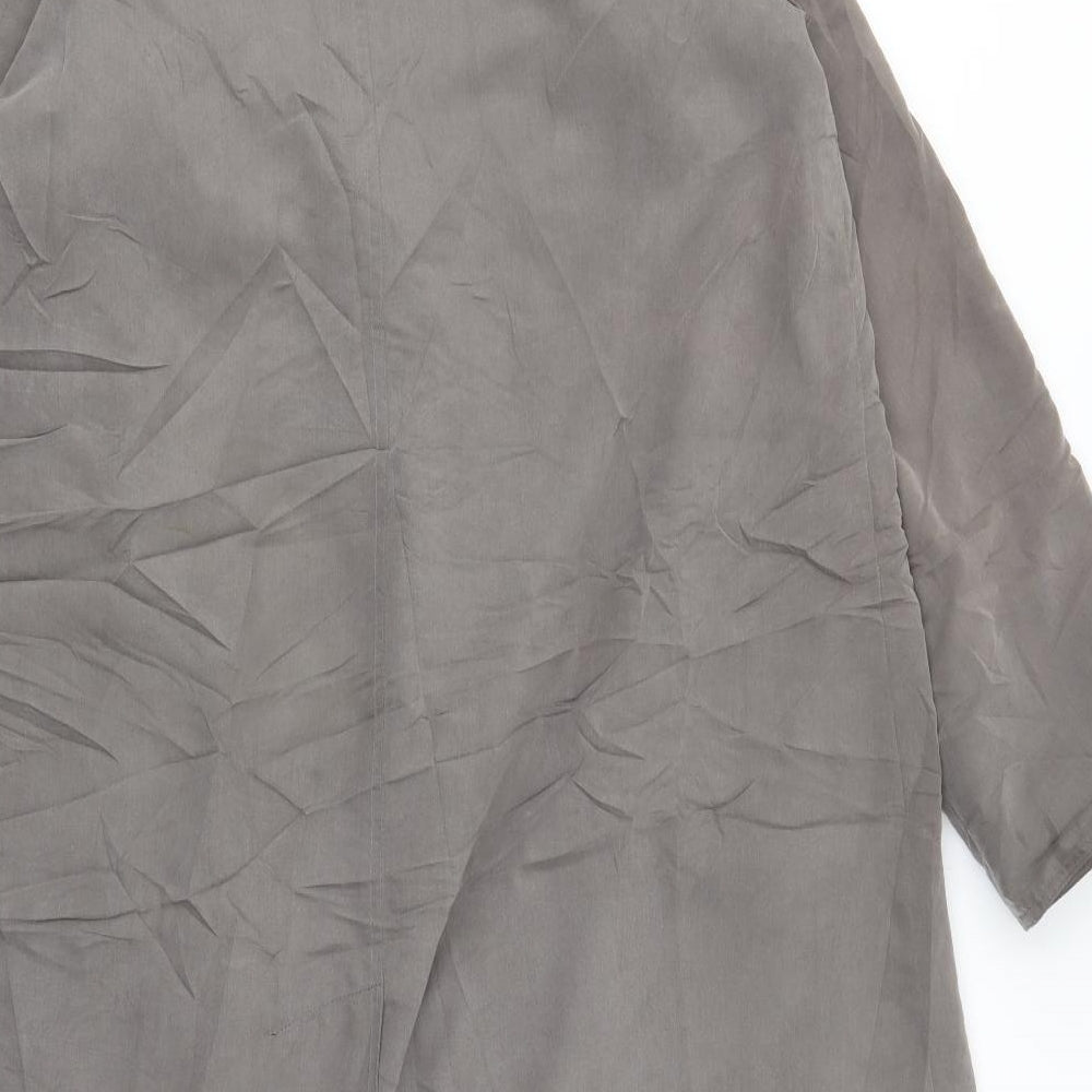 Preworn Womens Grey Jacket Coat Size 12