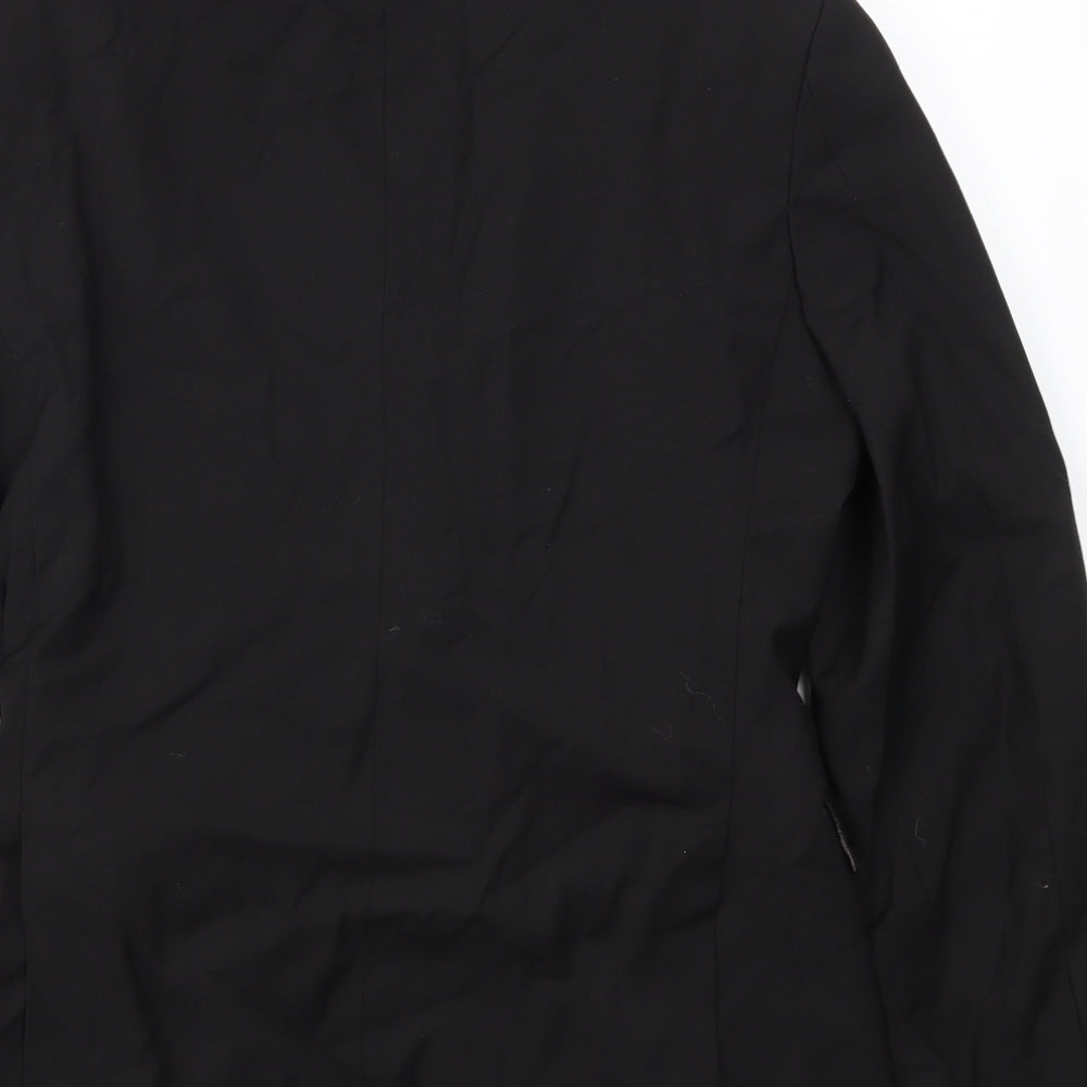 Cedarwood State Mens Black Jacket Blazer Size 38