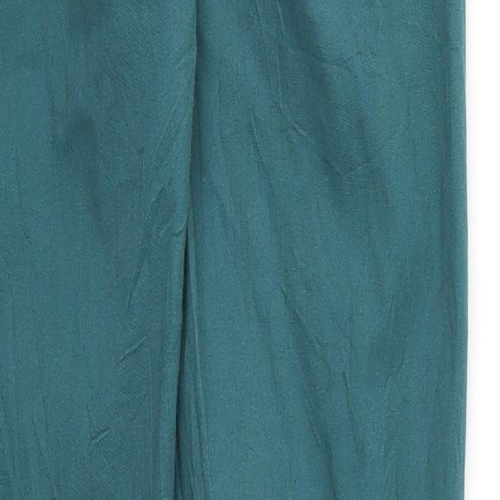 Inextenso Womens Green Straight Jeans Size 40 L28 in