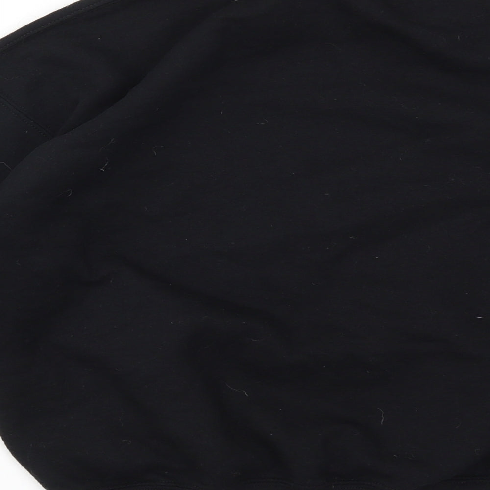 Guildan Womens Black Pullover Jumper Size XL