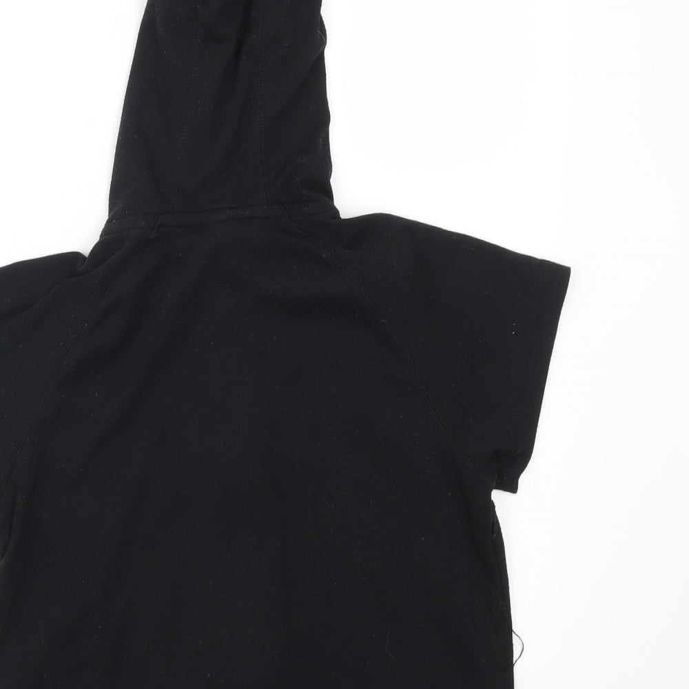 LA Gear Womens Black Full Zip Jumper Size 8