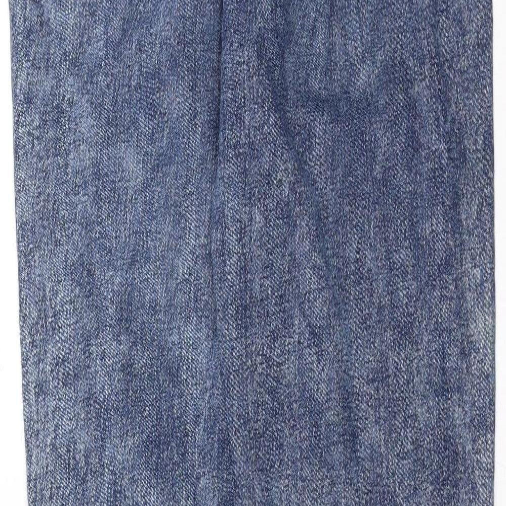 Missguided Womens Blue Denim Skinny Jeans Size 8 L33 in