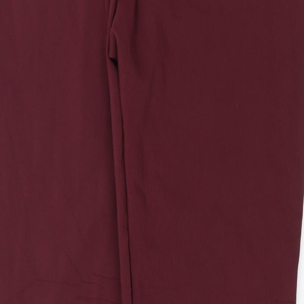 Fabo Womens Purple Trousers Size 34 in L29 in