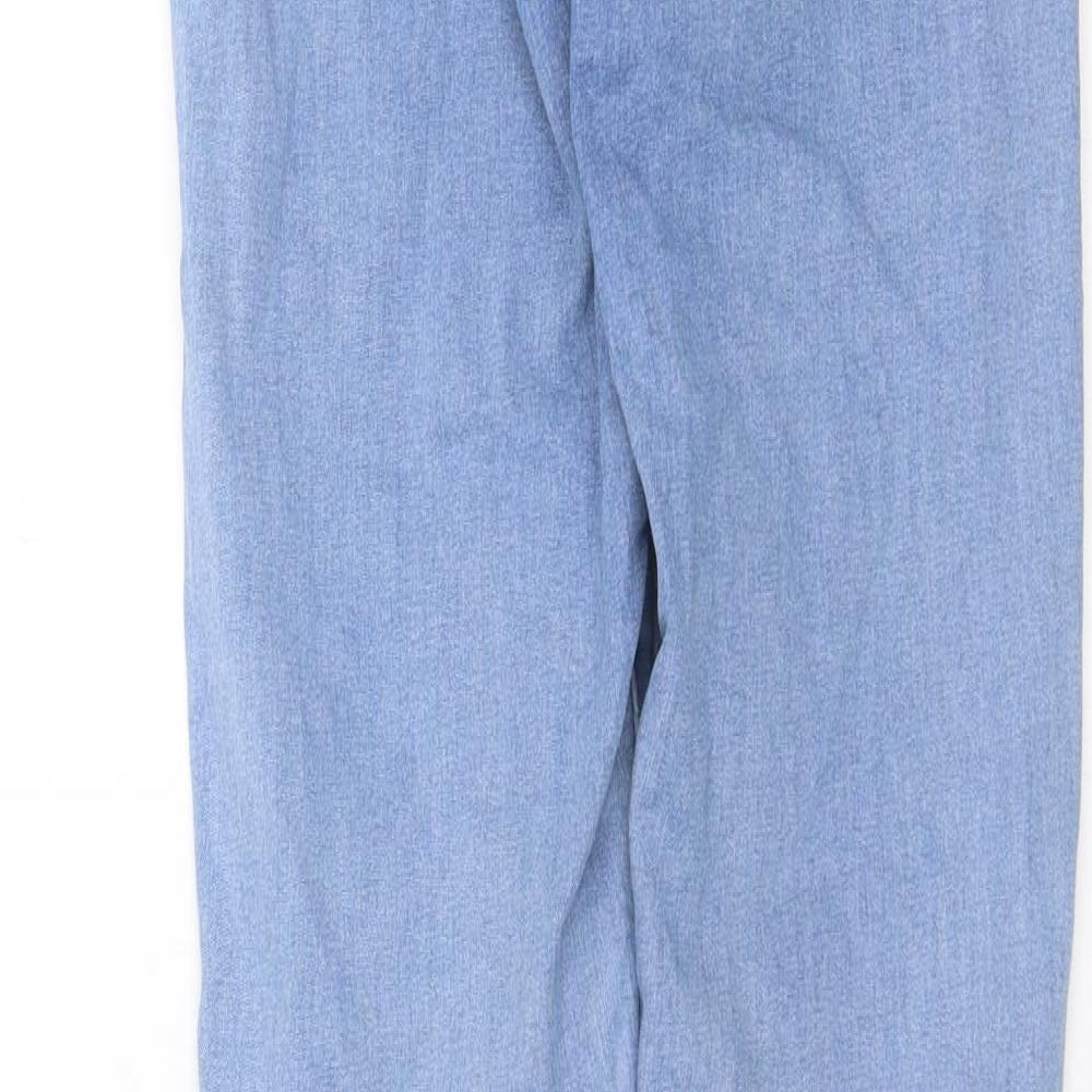 Preworn Womens Blue Denim Skinny Jeans Size 24 in L29 in