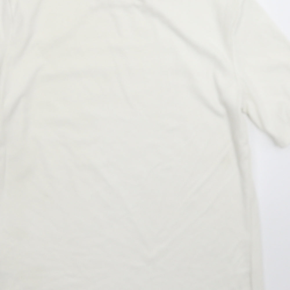 H&M Womens White Pullover Jumper Size M