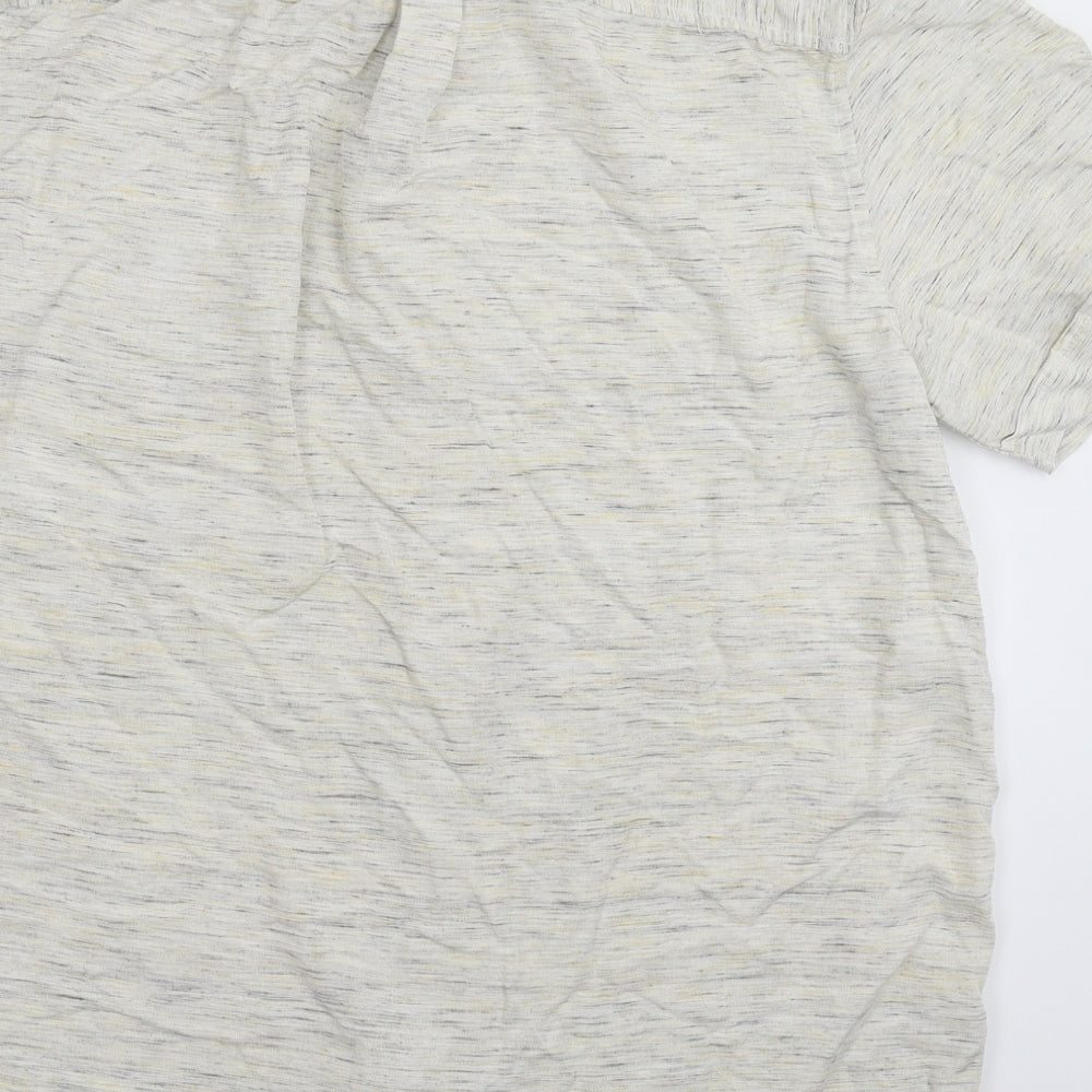 Morley Mens Grey Button-Up Size L