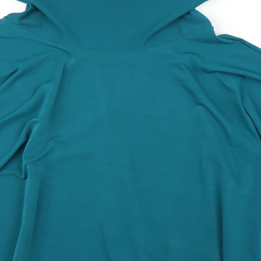 Preworn Womens Green Fit & Flare Size S