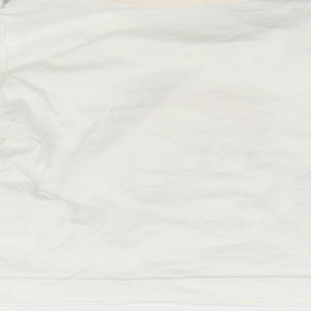 Matalan Baby White Basic T-Shirt Size 0-3 Months - ANIMALS