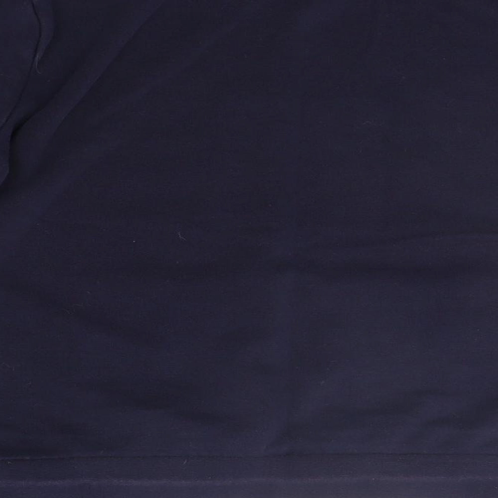 George Girls Blue Henley Jumper Size 7-8 Years