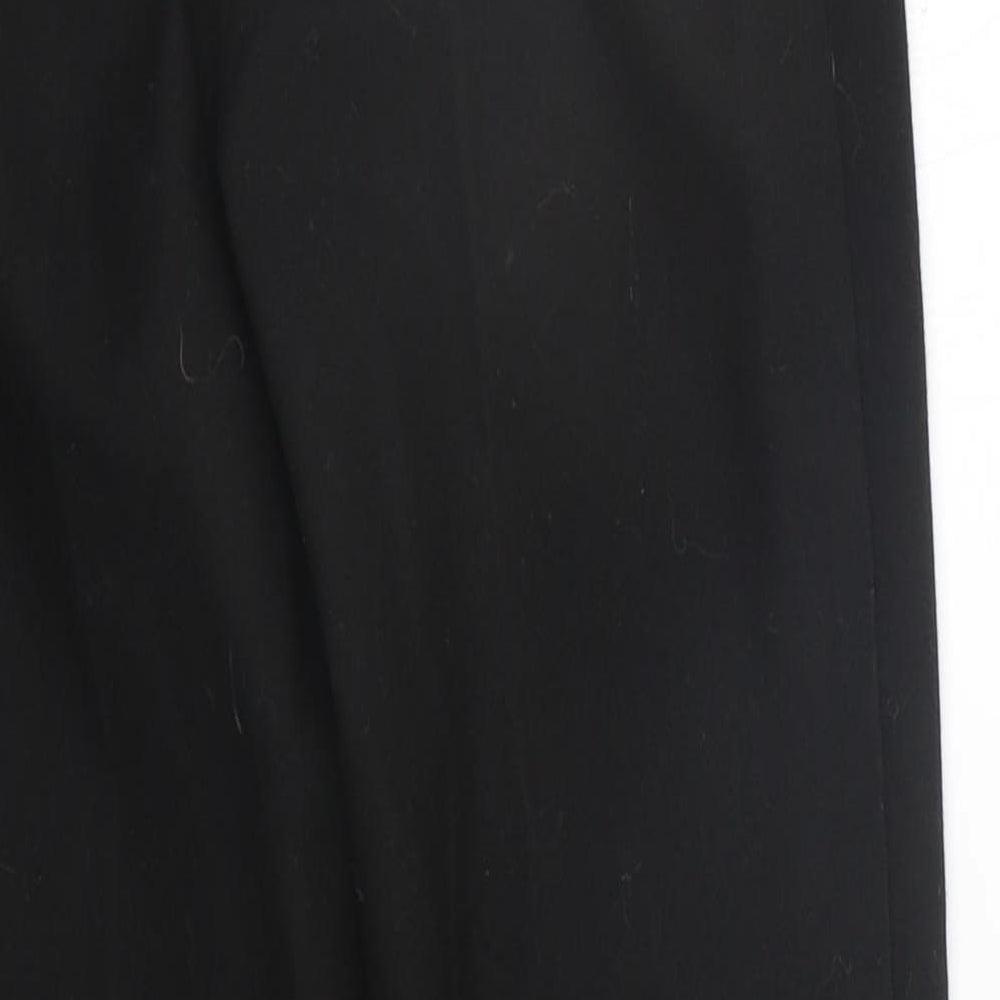 TU Girls Black Chino Trousers Size 9 Years