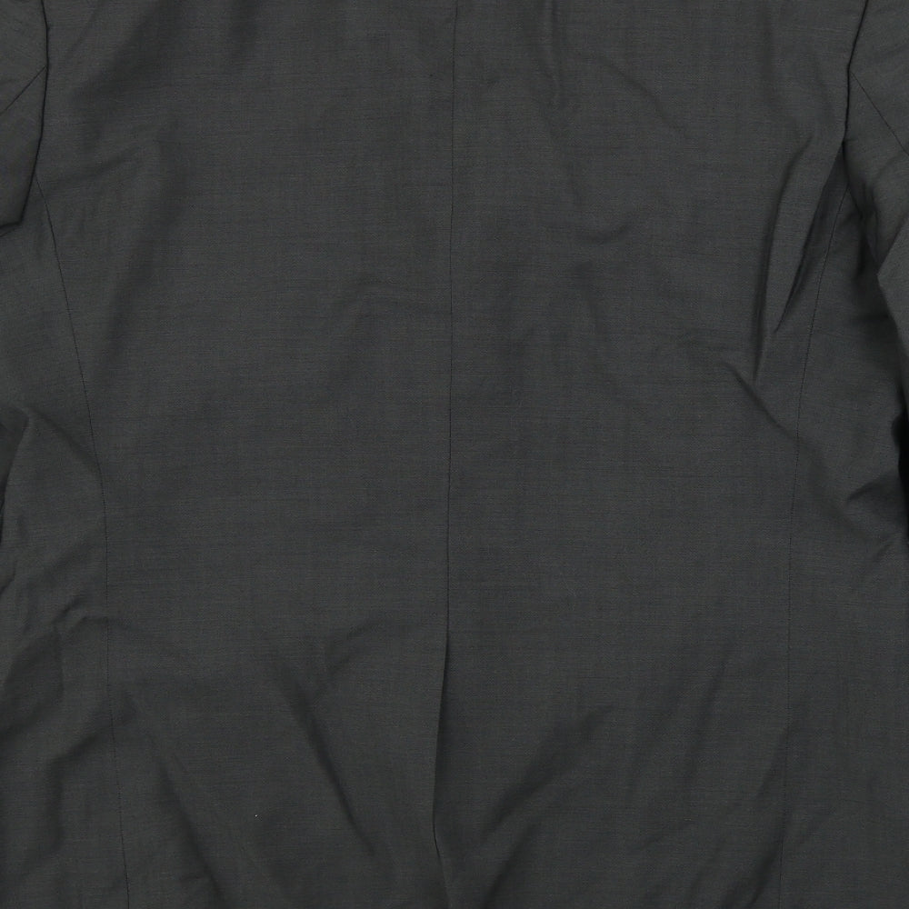Isabella Rossellini Mens Grey Jacket Blazer Size 38